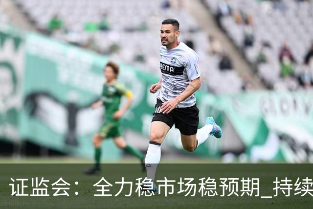 证监会：全力稳市场稳预期 持续提升资本市场韧性和信心